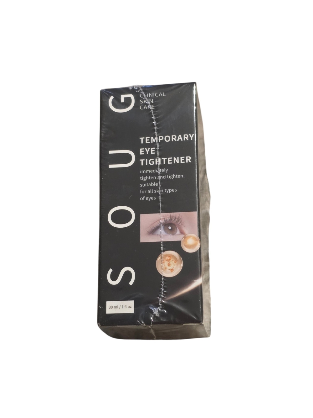 ​Brand New & Factory Sealed!
SOUG Temporary Eye Tightener (30 ml / 1 fl oz)